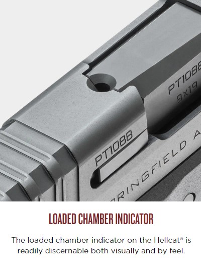 Springfield Armory Hellcat - Loaded Chamber Indicator