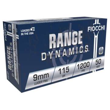 Fiocchi Range Dynamics 9mm