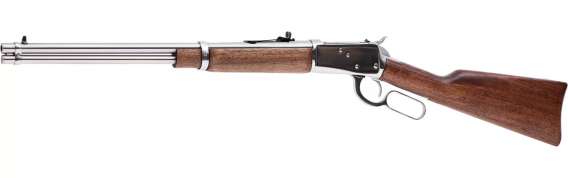 Rossi R92C Stainless Lever Action Rifle - Slant Left