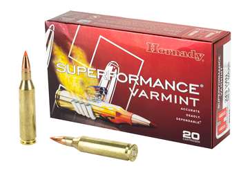 Hornady, Superformance Varmint, 243WIN, 58 Grain, V-Max, 20 Round Box